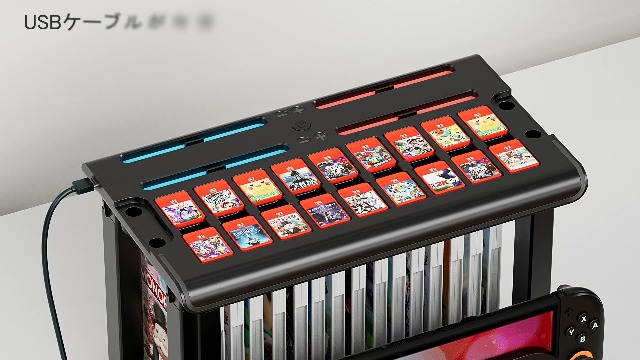 Switchライト　充電コンセント付き Amazon.co.jp: Switch 2 Joy-Con 充電スタンド マグネット式 RGBライト